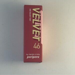 Peripera Ink Velvet Lip Tint Pink Mauve Nude 46 Weightless Long-Lasting Tint 4g